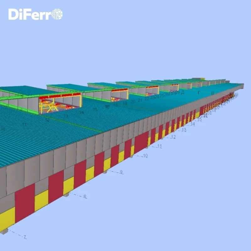 В Узбекистане начался монтаж зданий крупного производственно-распределительного комплекса на основе металлоконструкций DiFerro В Узбекистане начался монтаж зданий крупного производственно-распределительного комплекса на основе металлоконструкций DiFerro
