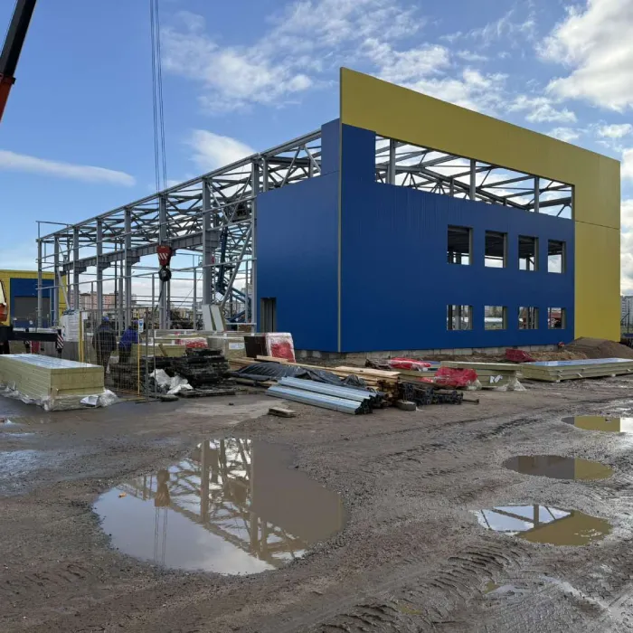 Компания «Ди Ферро» завершила поставку сэндвич-панелей для нового центра по ремонту и техническому обслуживанию автомобилей в Минске Компания «Ди Ферро» завершила поставку сэндвич-панелей для нового центра по ремонту и техническому обслуживанию автомобилей в Минске