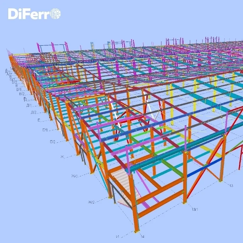 В Узбекистане начался монтаж зданий крупного производственно-распределительного комплекса на основе металлоконструкций DiFerro В Узбекистане начался монтаж зданий крупного производственно-распределительного комплекса на основе металлоконструкций DiFerro